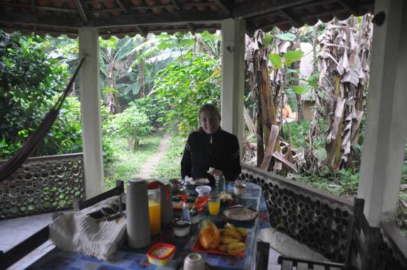 Café da manhã no Sítio do Alemão, em Ubajara - CE